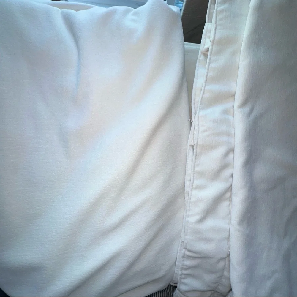 Threshold Velvet blackout Cream Drapes for Elegant Interiors size 84”